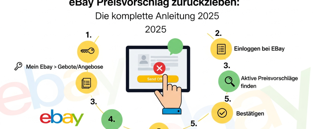 eBay Preisvorschlag zurückziehen: Die komplette Anleitung 2026