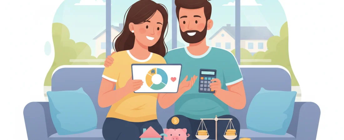 Geld, Liebe und das Eigenheim: Wie teilt man die Kosten gerecht auf?